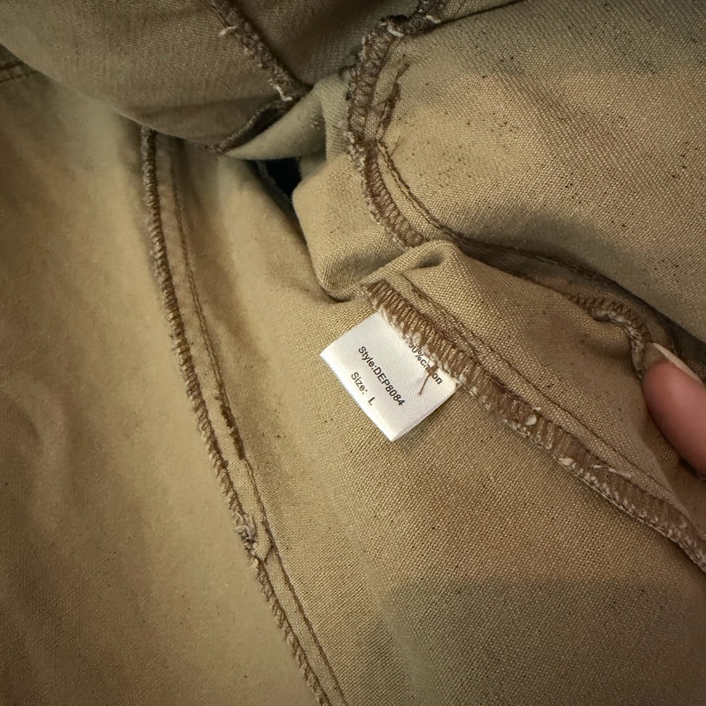 Elan Leopard-Print Jean Jacket in Brown‎ and Black - Picture 5 of 10